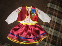 прокат святкового національного костюма і вишиванки на 2-3 роки