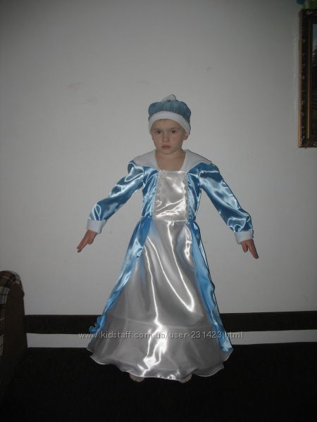 костюм Снігурочки Снегурочки на 5-7-річну дівчинку - прокат