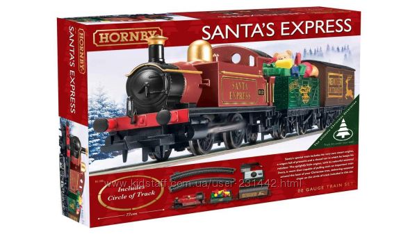 Рождественский поезд экспресс Hornby Santa&acutes Express Christmas Train S