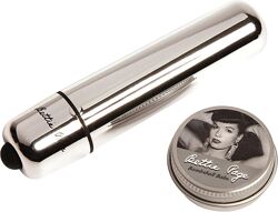 Bібратор Bettie Page Buzzin Bullet та бальзам для оргазму