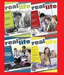 Продам  Real Life  Students Book  Work Book 3-rd edition комплект цветной