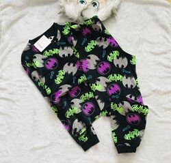 11-12 рок George велюрова тепла піжама Бетмен. мякенька, на манжетах. нова