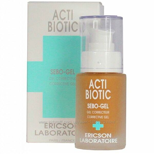 Ночной регулирующий гель для жирной кожи Ericson Laboratoire Acti-Biotic Se