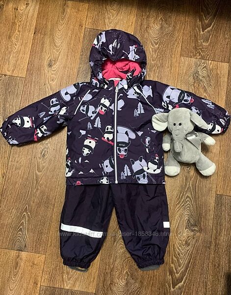 Дитячий термокомплект комбінезонкуртка lassie by reima 86 розмір