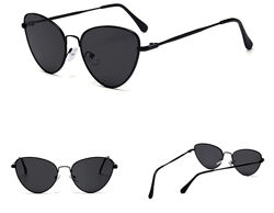 Очки женские солнцезащитные кошачий глаз