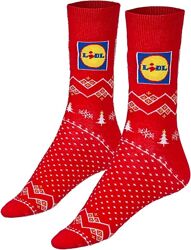 Шкарпетки високі з махровою підошвою для чоловіка Lidl LYCRA 424452 червоний
