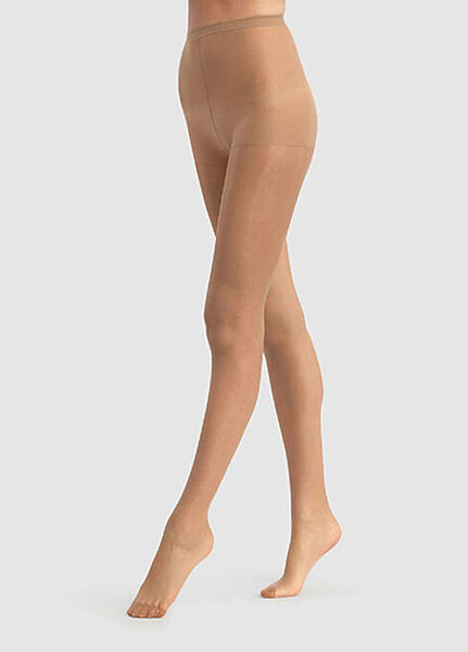 Колготки 20 Den капронові для жінки DIM LYCRA DO8ZQ бежевий