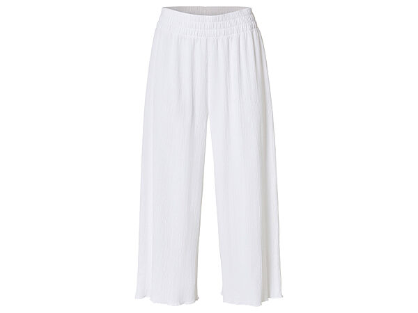 Штани Кюлоти укорочені для жінки Esmara LYCRA 443528 білий
