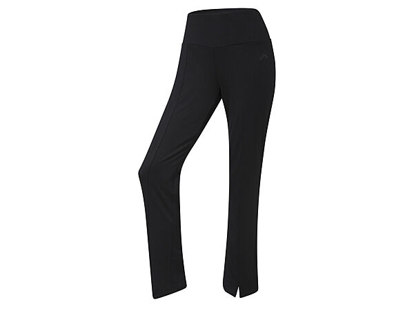 Спортивні штани Regular Fit з кишенею для ключів для жінки Crivit LYCRA 434776 чорний