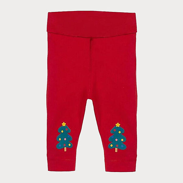 Повзунки з широкою резинкою для дівчинки H&M 0866482-004 червоний