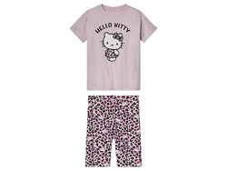 Піжама футболка і шорти для дівчинки Disney Hello Kitty 444094 Різнобарвний