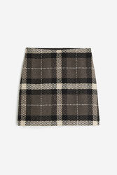 Спідниця з додаванням шерсті для жінки H&M 1186911-005 коричневий