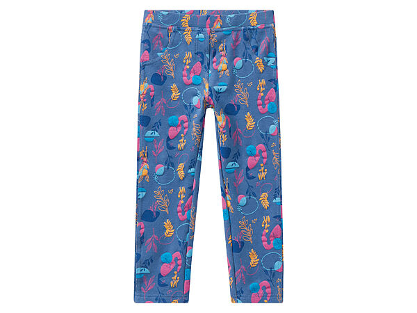 Джегінси Skinny двунитка для дівчинки Disney Frozen 387282-1 синій