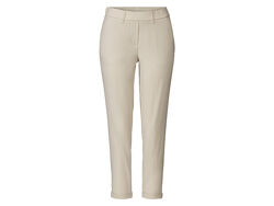 Штани Slim Fit довжиною до щиколотки для жінки Esmara Lenzing EcoVero 417615 бежевий