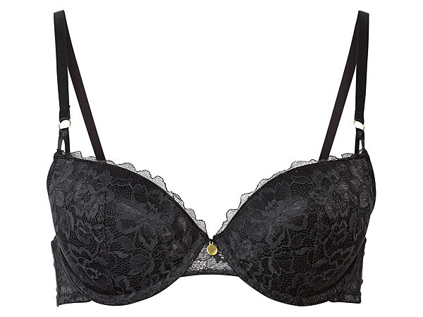 Бюстгальтер мереживний для жінки Esmara LYCRA 425334 чорний