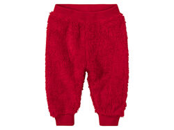 Штани Regular Fit зі штучного хутра для дівчинки Lupilu LIDL 431226 червоний