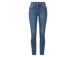 Джинси Skinny звужені облягаючі для жінки Esmara LYCRA 434889 блакитний