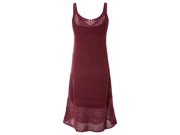 Сукня плаття в´язана для жінки Esmara LIDL 461210 бордовий