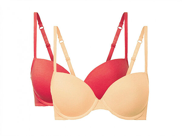 Бюстгальтер набір 2 шт. бавовняні для жінки Esmara CREORA 327637 Різнобарвний