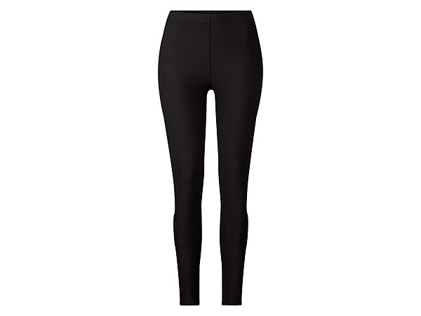 Лосини з еластичною талією для жінки Esmara LYCRA 437381 чорний