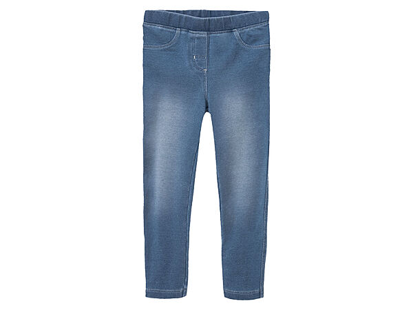 Джегінси Skinny двунитка для дівчинки Lupilu LYCRA 498526 синій