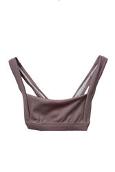 Верхня частина купальника в рубчик для жінки Missguided 100042 бузковий