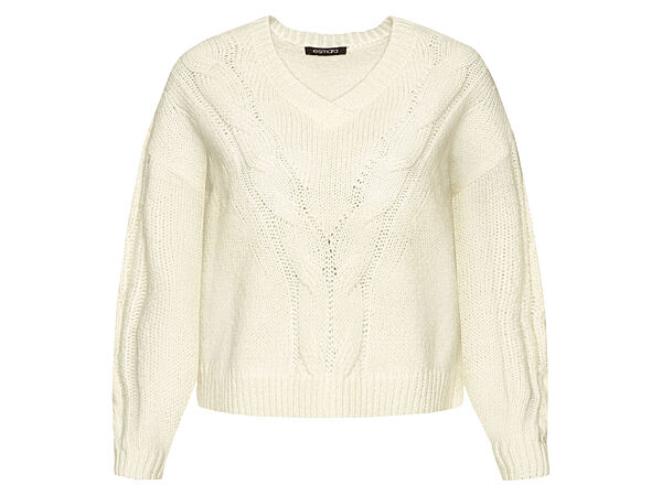 Свитер товстої в&acuteязки для жінки Esmara LIDL 379719 бежевий