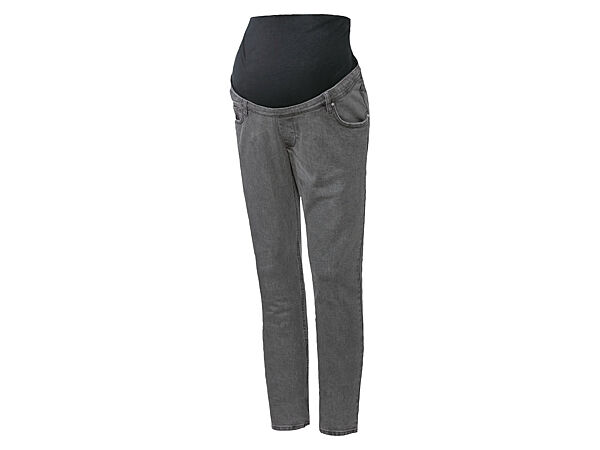 Джинси Skinny Skinny для вагітних для жінки Bellybutton LIDL 414698 сірий