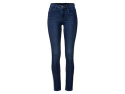 Джинси Skinny звужені облягаючі для жінки Esmara LYCRA 389677 синій