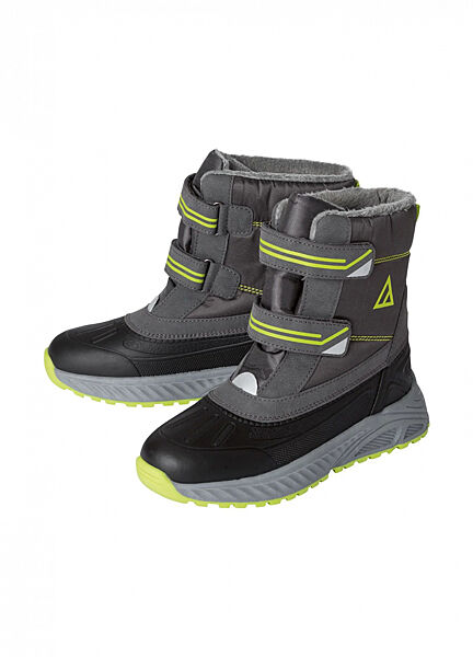 Чоботи водонепроникні для хлопчика Pepperts 3M Scotchlite 335821 сірий