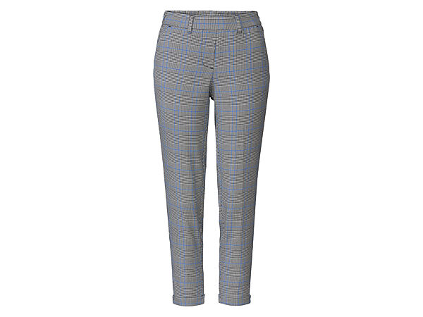 Штани Slim Fit довжиною до щиколотки для жінки Esmara Lenzing EcoVero 417615 Різнобарвний