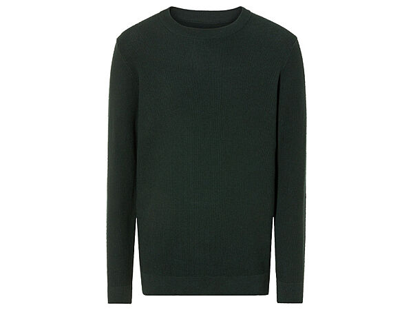 Джемпер бавовняний в&acuteязаний для чоловіка Livergy LIDL 461401 зелений