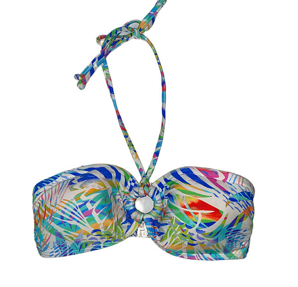 Верхня частина купальника зі знімними вкладками для жінки whkmp&acutes beachwave LYCRA BDO92286 Різнобарвний