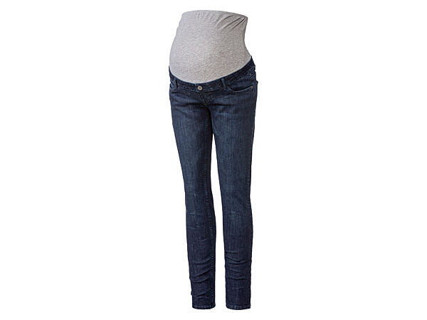 Джинси Skinny для вагітних для жінки Esmara LYCRA 371049 темно-синій