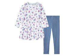 Костюм плаття і лосини для дівчинки Lupilu LYCRA 498028 Різнобарвний