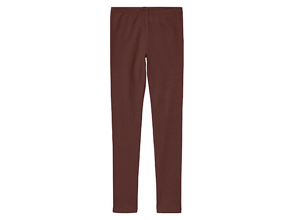 Лосини з мікроначосом для дівчинки Pepperts LYCRA 392609 коричневий