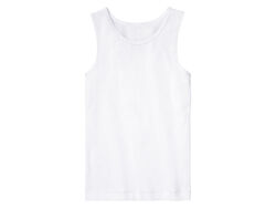 Майка натільна бавовняна трикотажна для дівчинки Lupilu LIDL 409216 білий