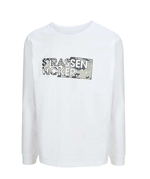 Світшот з двунитки для чоловіка StrassenKicker LIDL BDO91626 білий