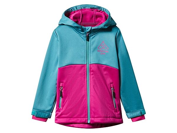 Куртка Softshell водовідштовхувальна та вітрозахисна для дівчинки Lupilu BIONIC-FINISH ECO 479949 Різнобарвний