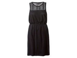 Сукня плаття з мереживом для жінки Esmara LYCRA 371392 чорний
