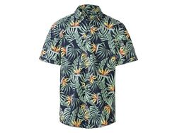 Сорочка з коротким рукавом для чоловіка Livergy LIDL 407961 зелений