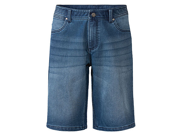 Шорти джинсові для чоловіка Livergy LIDL 381391 синій