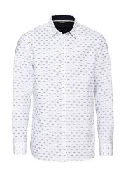 Сорочка бавовняна для чоловіка Livergy LIDL 318945 білий