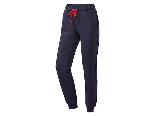 Спортивні штани Slim Fit з щільного трикотажу для жінки Crivit LIDL 497614 темно-синій