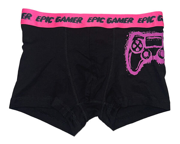 Трусики -боксери для хлопчика H&M Gamer 0767123-9-2 чорний