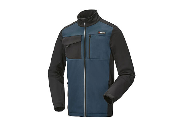 Куртка Softshell водовідштовхувальна та вітрозахисна для чоловіка Parkside BIONIC-FINISH ECO 487140 Різнобарвний