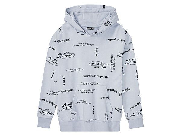 Худі двунитка для хлопчика Pepperts LIDL 377527 сірий