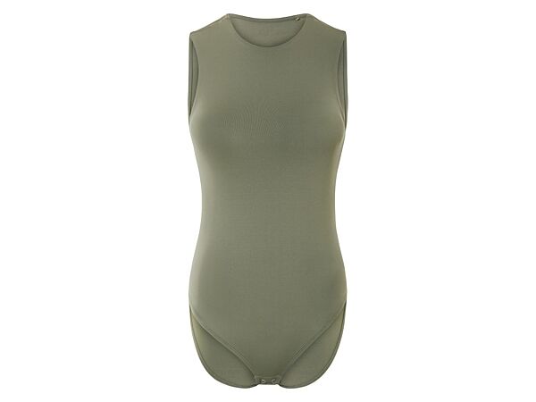 Боді без рукавів для жінки Esmara LYCRA 493244 зелений