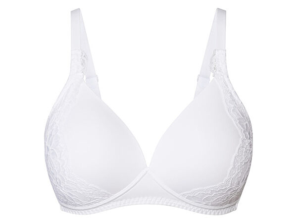 Бюстгальтер мереживний для жінки Esmara LYCRA 435835 білий