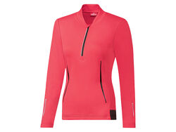 Велокофта-реглан на мікрофлісі для жінки Crivit Dope Dyed 379788 рожевий